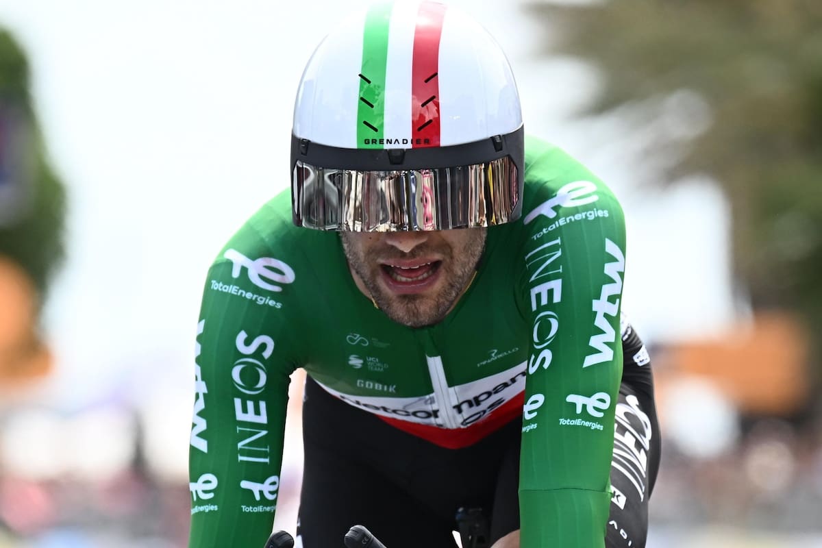 Filippo Ganna se quedó con la décima etapa del Giro de Italia