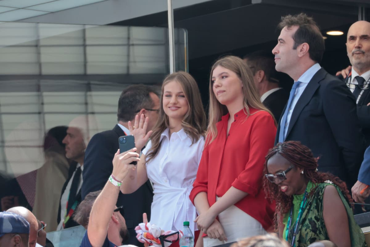 Los reyes de España, Leonor y Sofía acompañan a su país en la final del Mundial 2026