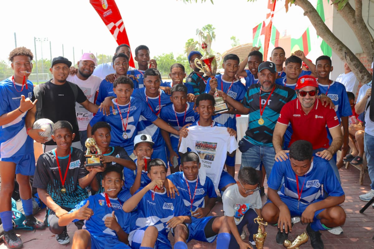 Este es el municipio que se coronó campeón departamental de ‘Golea Atlántico’