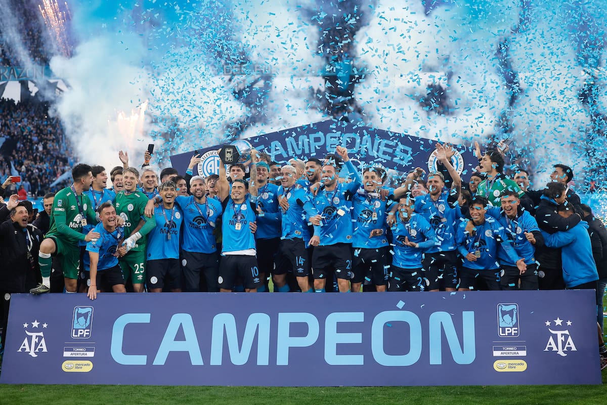 Belgrano se quedó con la Liga de Argentina: le amargó la tarde a Quintero y Castaño