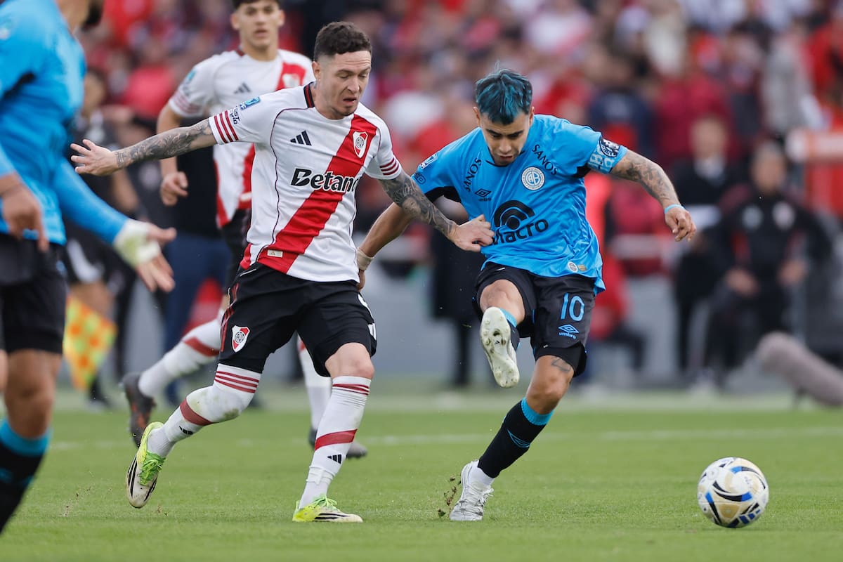 Belgrano y River Plate disputaron un partidazo en la final del fútbol argentino. //Foto, EFE: Juan Ignacio Roncoroni