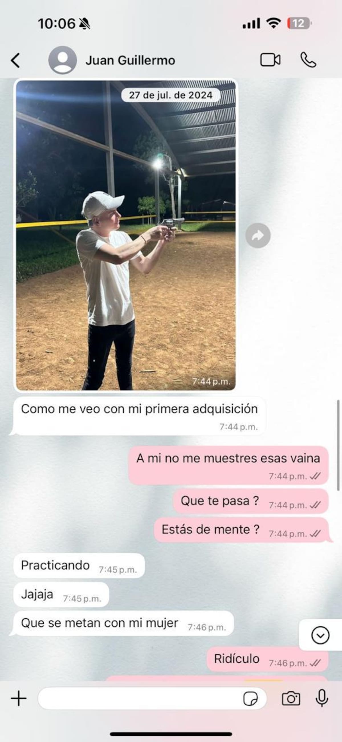 Fiorella denuncia que sufrió amenazas por parte de su expareja. // Foto. cortesía