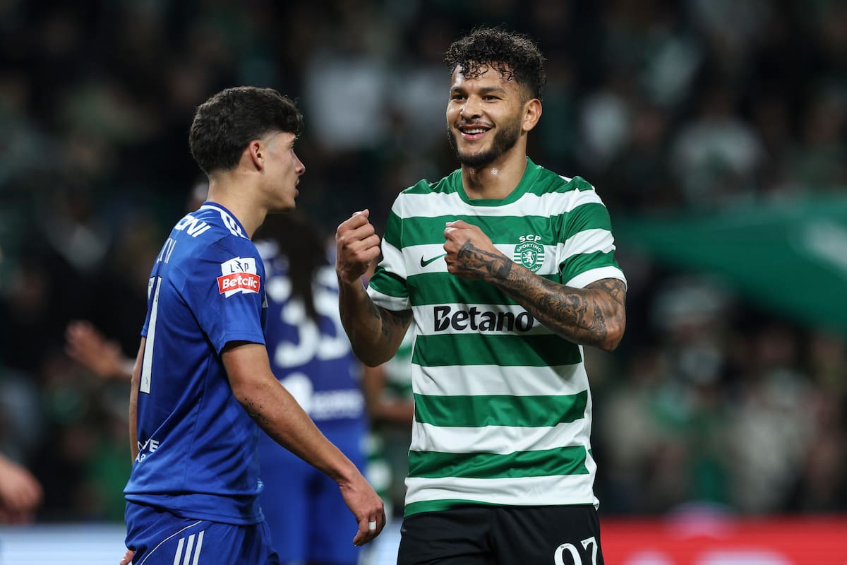 Luis Suárez brilla con Sporting de Lisboa. //Foto, EFE: MIGUEL A. LOPES