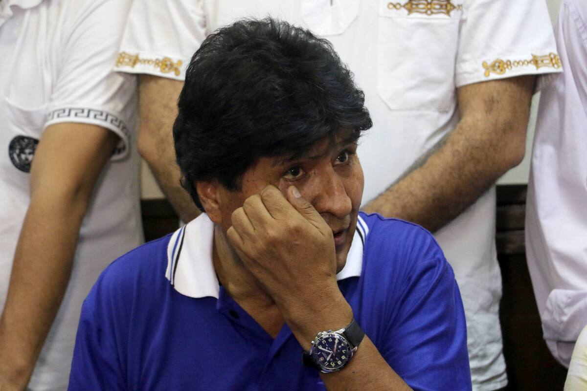 Denuncian freno de captura contra Evo Morales por trata de personas