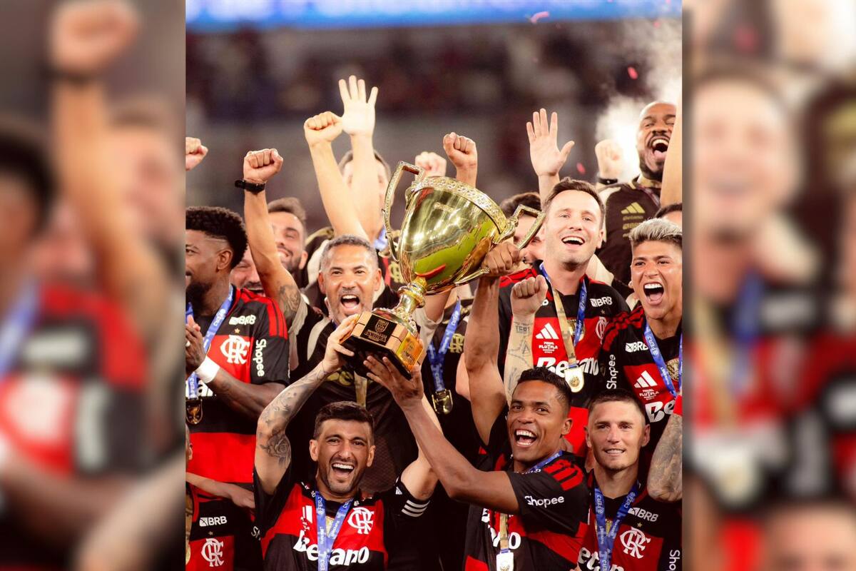 Carrascal y Arias, consagrados en Brasil: Flamengo y Palmeiras, campeones