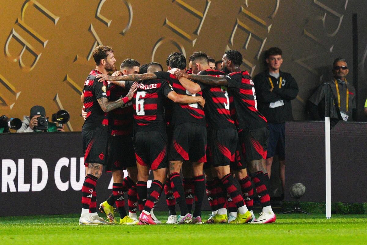 Flamengo consiguió tres puntos importantes ante el ES Túnez. //Foto, AP: Derik Hamilton