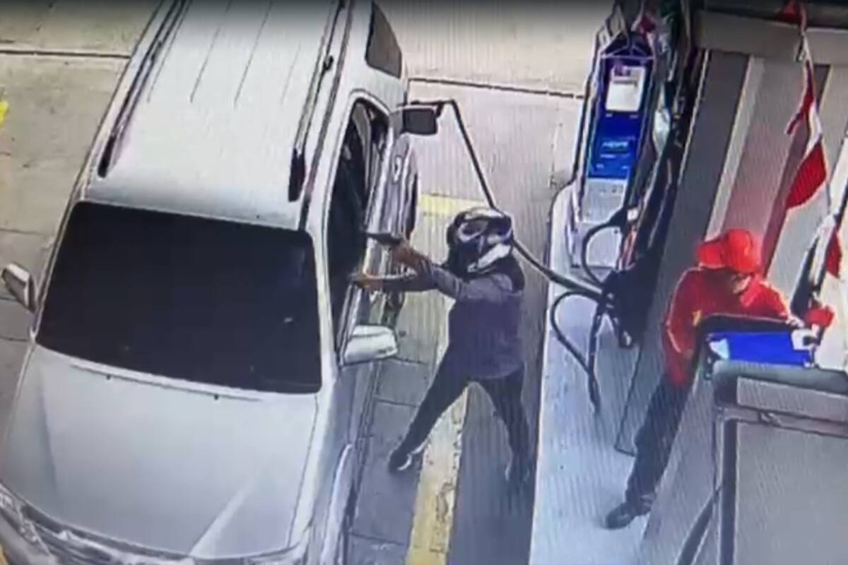 Video: Atracaron a comerciante que había retirado dinero en el banco