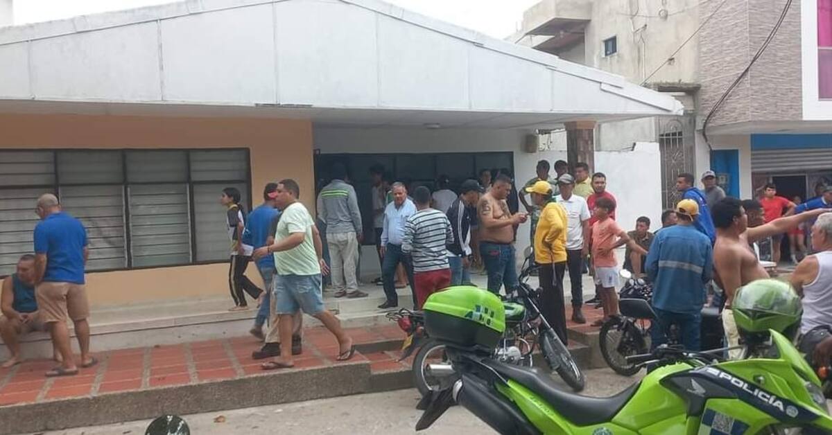 El hecho generó pánico y conmoción en los habitantes del sector. //Foto redes sociales