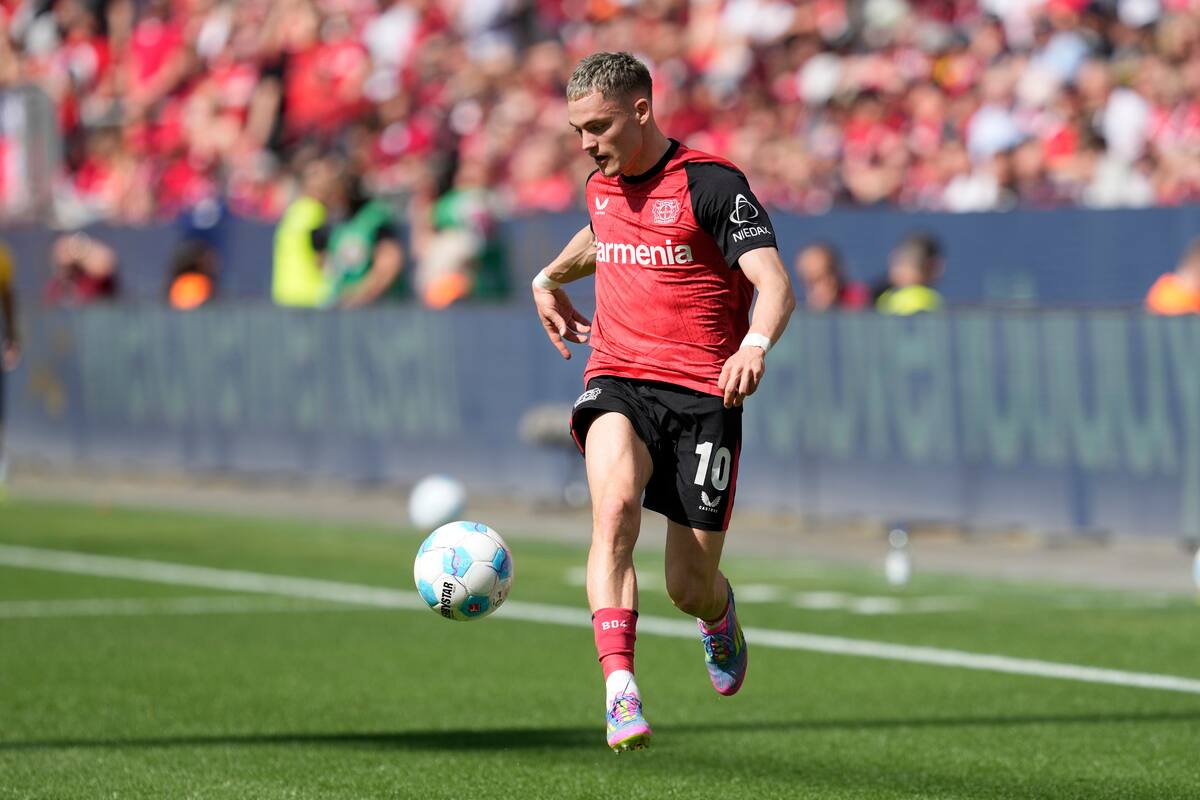 Florian Wirtz fue la estrella en el Bayern Leverkusen de Xabi Alonso. // Foto, AP: Martin Meissner