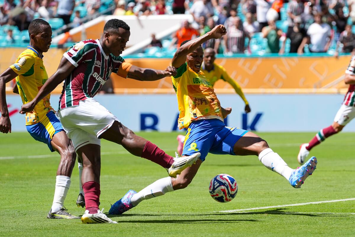 Fluminense y Mamelodi Sundowns empataron 0-0 en el Mundial de Clubes. //Foto, AP: Marta Lavandier