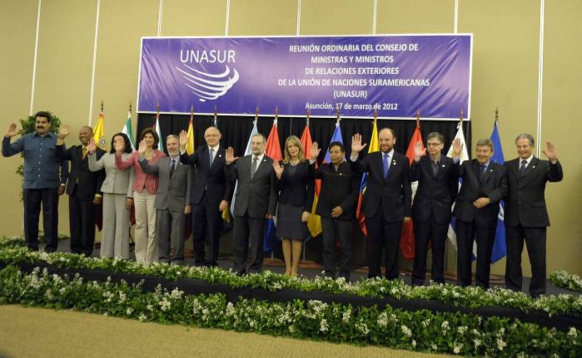 La reunión ministerial de Unasur en Cartagena ocurre tres meses después de que sus miembros sostuvieran un encuentro preparatorio el pasado 16 de febrero en Bogotá. AFP NORBERTO DUARTE