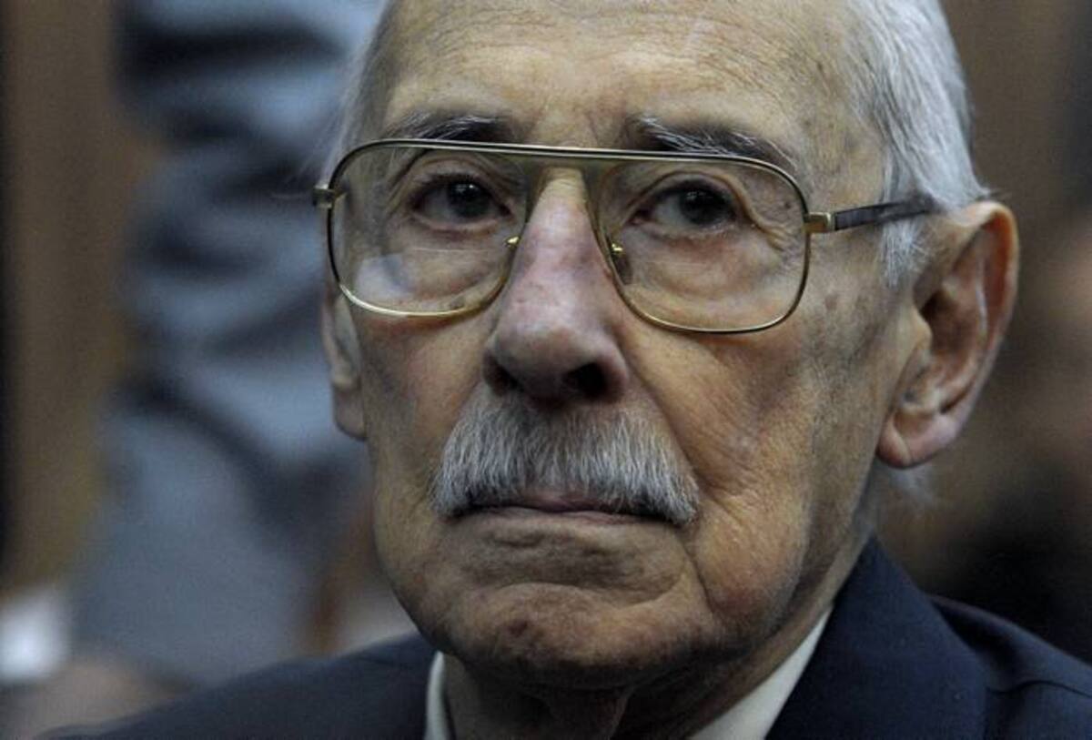 Exgeneral Jorge Videla AFP