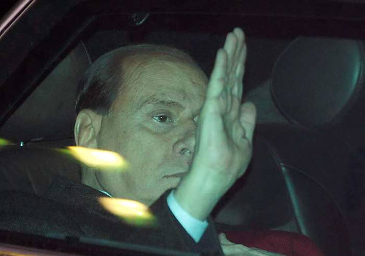 Silvio Berlusconi AP Luca Bruno