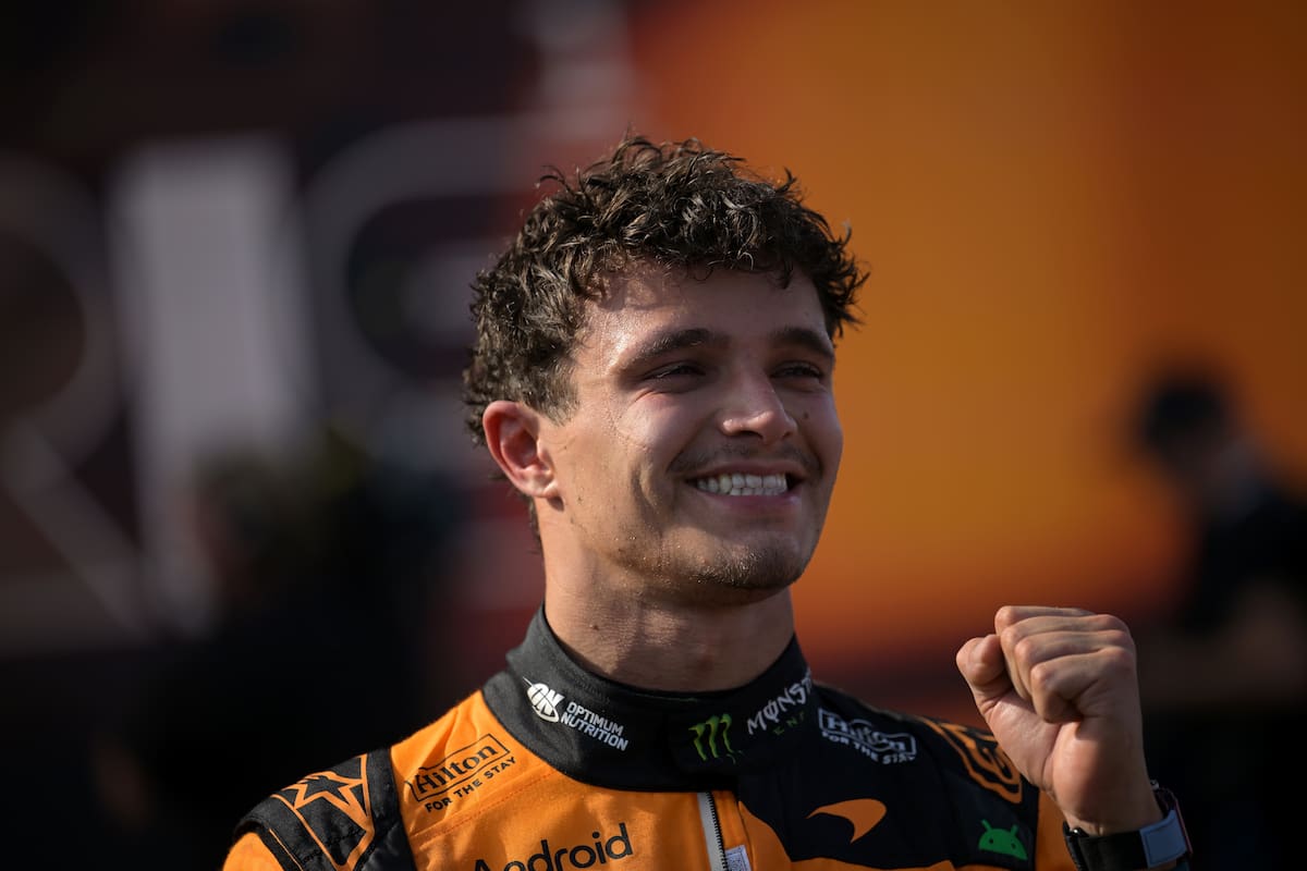 Lando Norris, quien ganó la pole, evitó sorpresas y fue primero en el Gran Premio de Países Bajos
