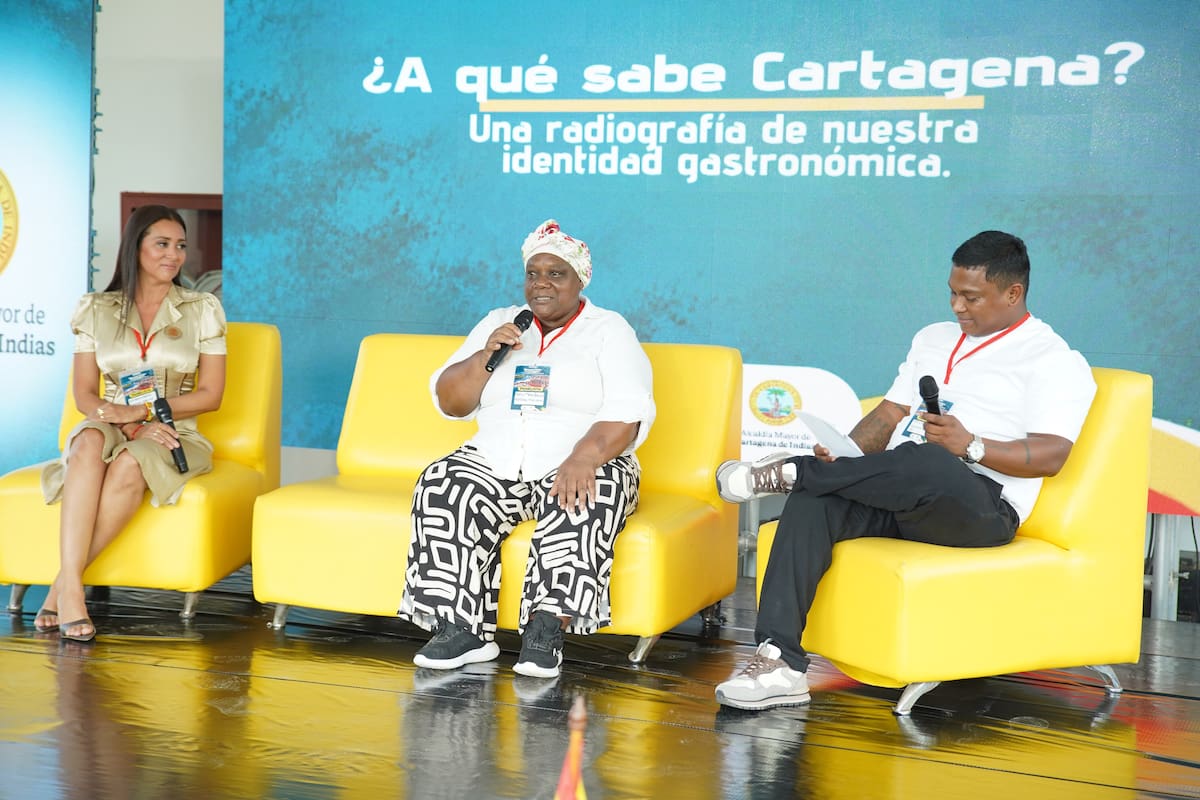 La gastronomía también tuvo presencia en este encuentro organizado por la Alcaldía de Cartagena.