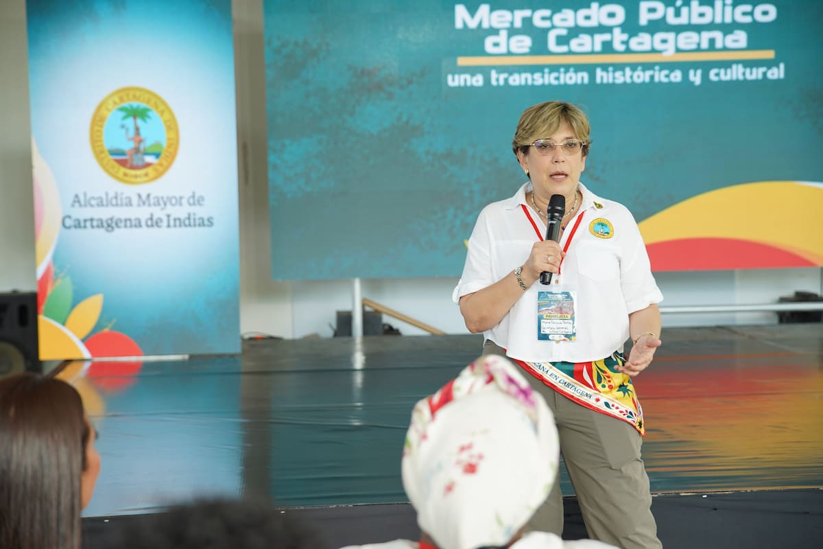 María Patricia Porras, secretaria general del distrito de Cartagena.