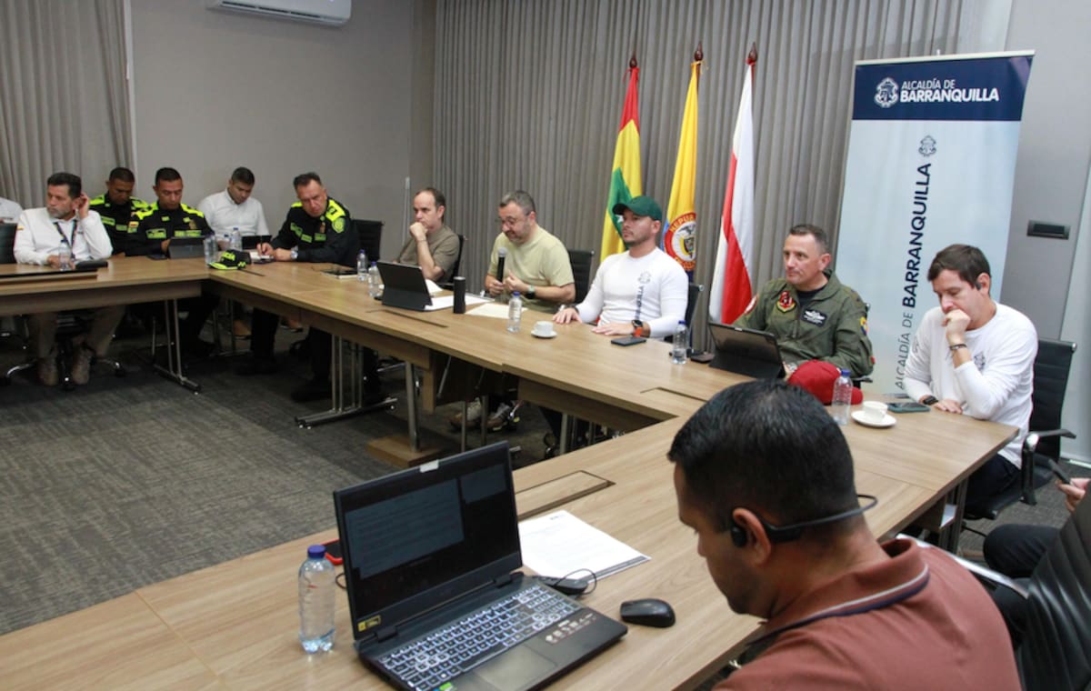 La Alcaldía de Barranquilla ultima detalles de las medidas de seguridad que se tendrán en cuenta en el desarrollo del Foro de Desarrollo Local de la OCDE.//Cortesía.