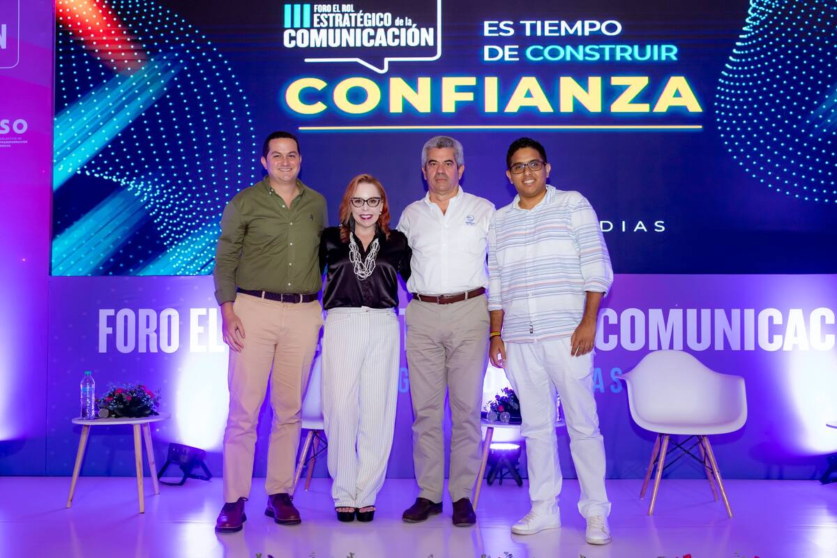 Carlos Mario Jaramillo, Jessica MacMaster, Rafael Del Castillo y Javier Ramos.