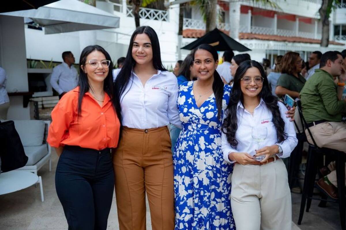 Isabela Marín, Claudia Elles, Lucy Arrieta y María Alejandra Romero. //Fotos: Cortesía.