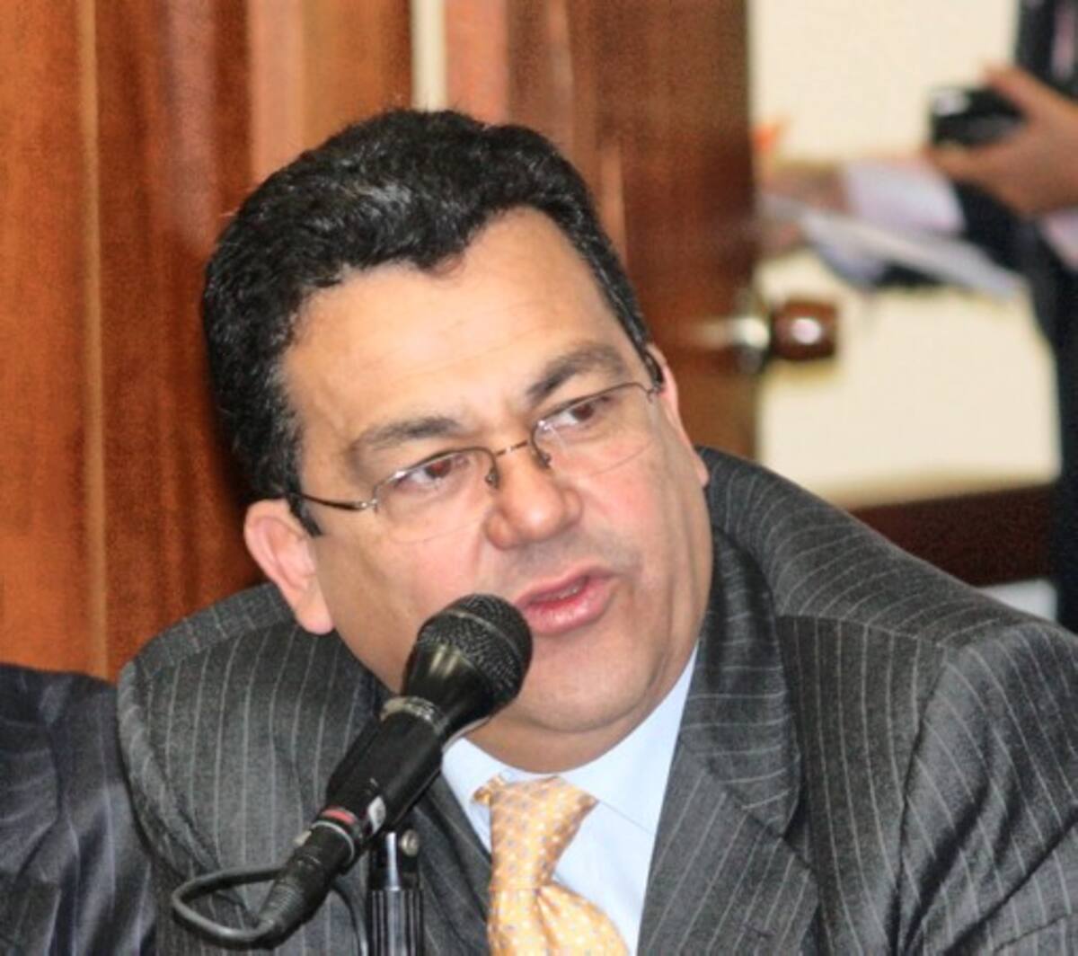 Jaime Dussán, nuevo presidente encargado del Polo Democrático Alternativo. COLPRENSA