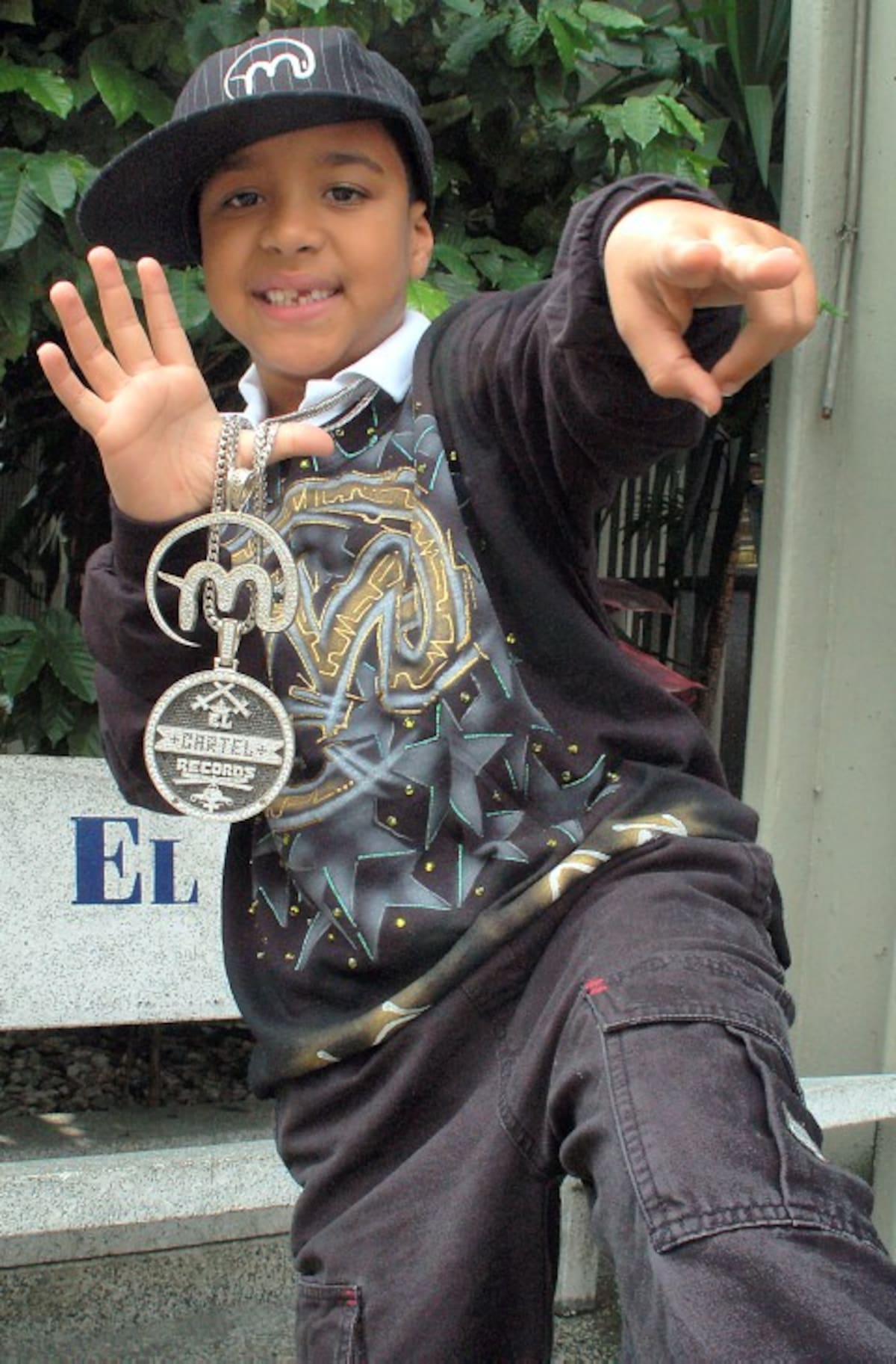 "Miguelito" es el reggeatonero más joven de Puerto Rico, pero en su casa su vida es la de un niño normal de su edad.
