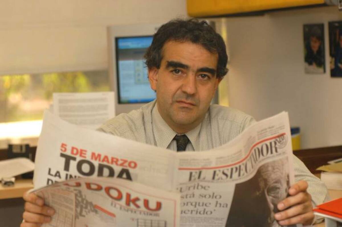 Fidel Cano, director de El Espectador. Colprensa