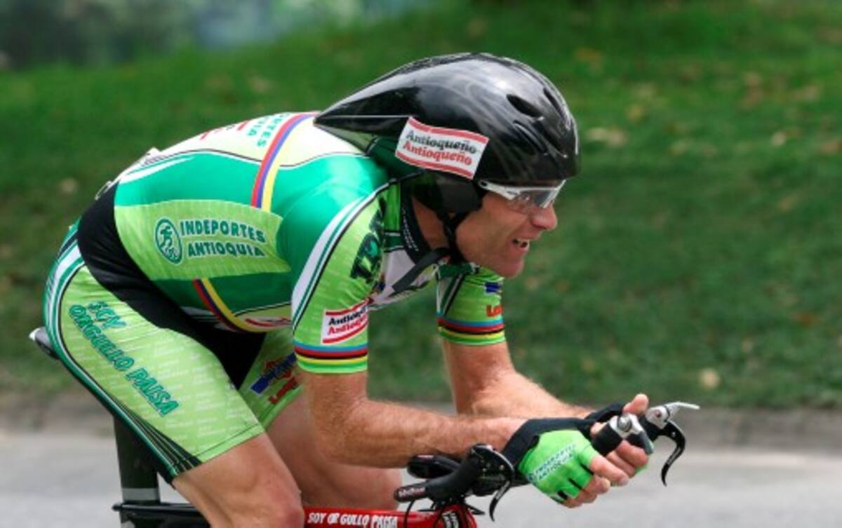 Santiago Botero, ciclista colombiano. COLPRENSA