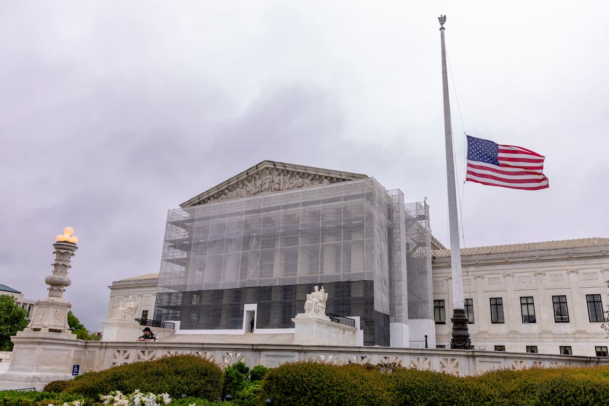 Foto de archivo que muestra la bandera de Estados Unidos. // Foto: EFE