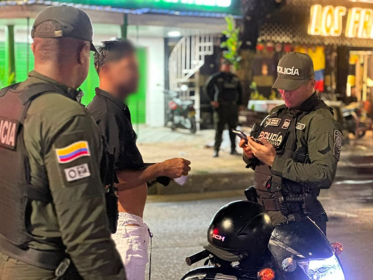 Foto: Policía Metropolitana de Cartagena