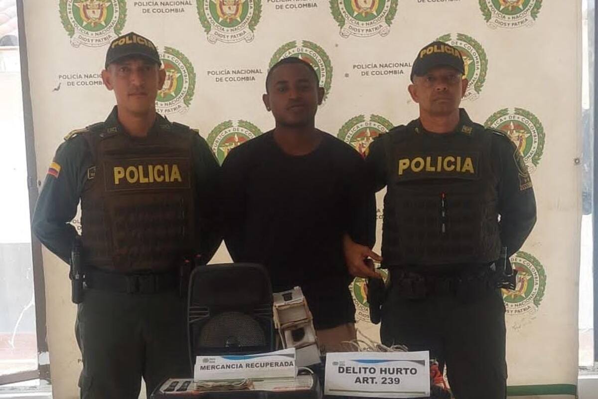 Cayó ‘Brainer’ mientras robaba en la iglesia Inmaculada Concepción