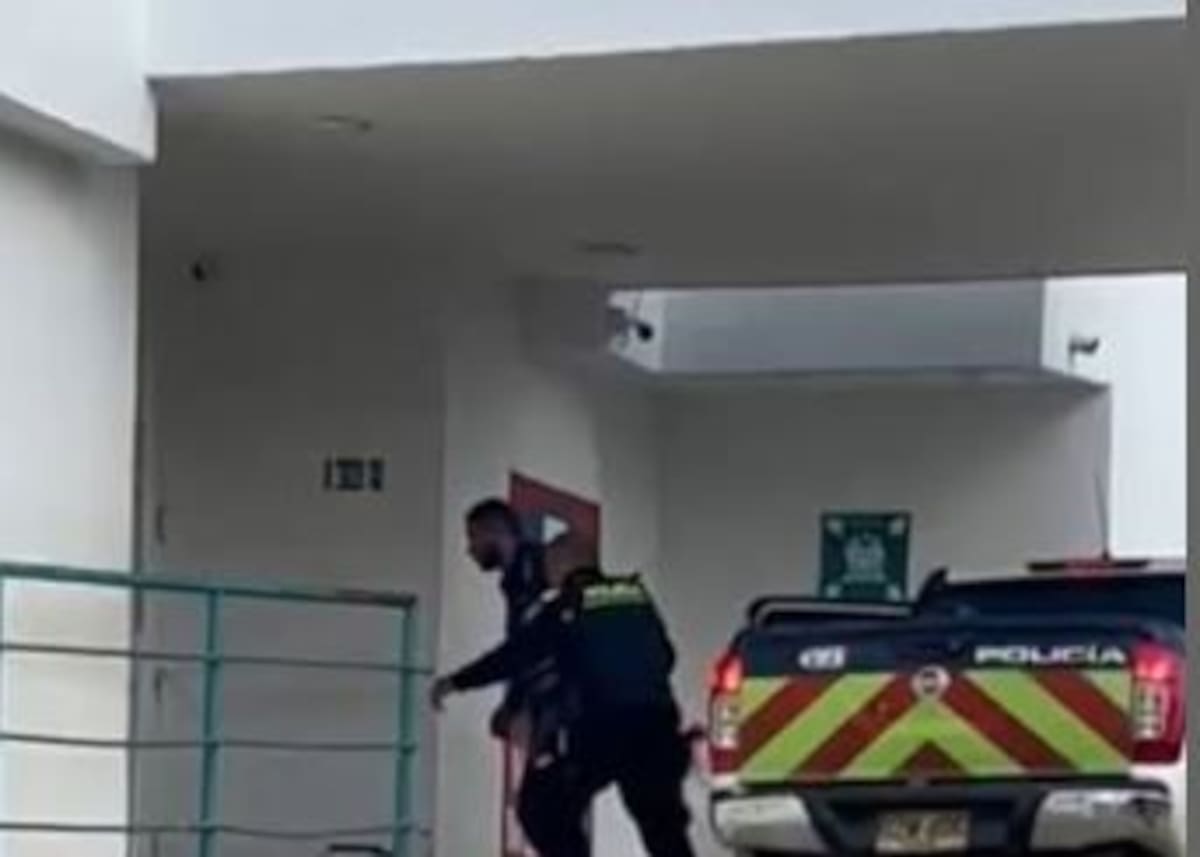 Foto tomada de las redes sociales, en Bolívar.