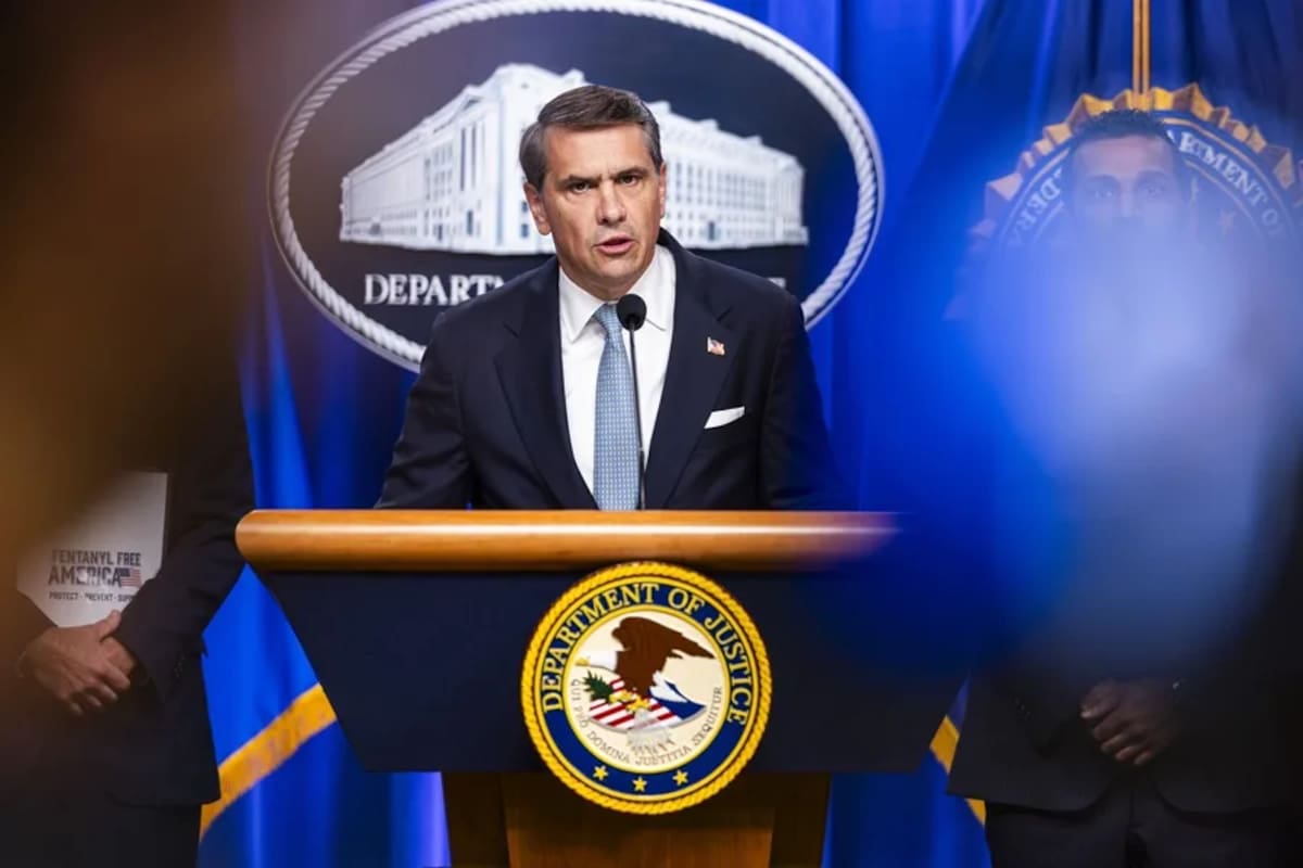 Fotografía de archivo del fiscal general de Estados Unidos, Todd Blanche. EFE/EPA/ Jim Lo Scalzo