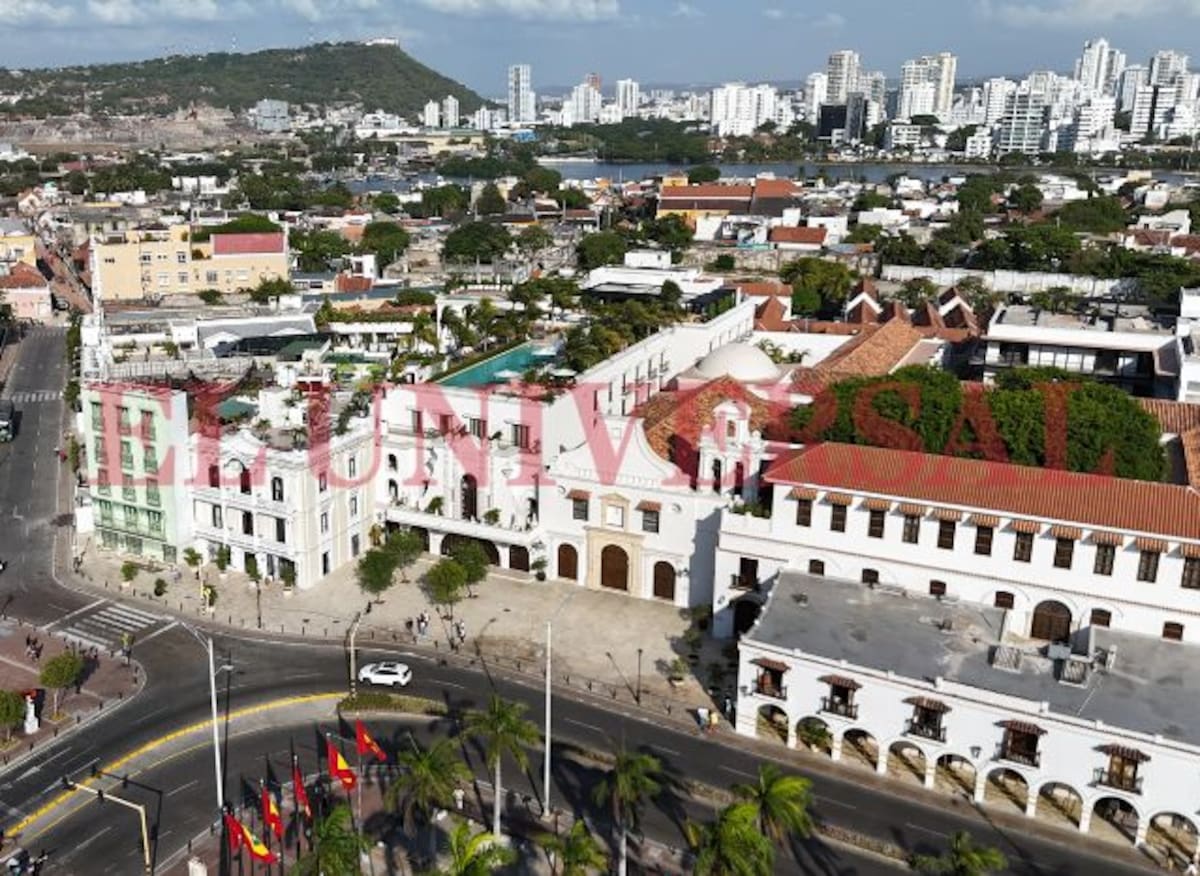 Four Seasons Hotel and Residences Cartagena. // Foto: Drone El Universal - Diego Fierro