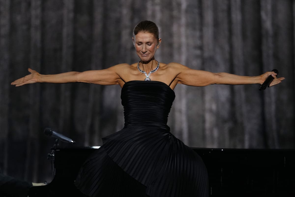 Céline Dion. // . (AP Photo/Aurelien Morissard)