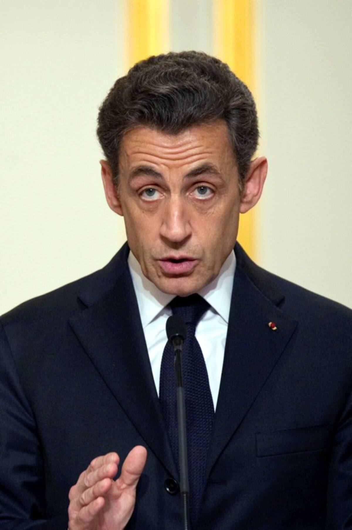Nicolas Sarkozy, presidente de Francia AFP LIONEL BONAVENTURE