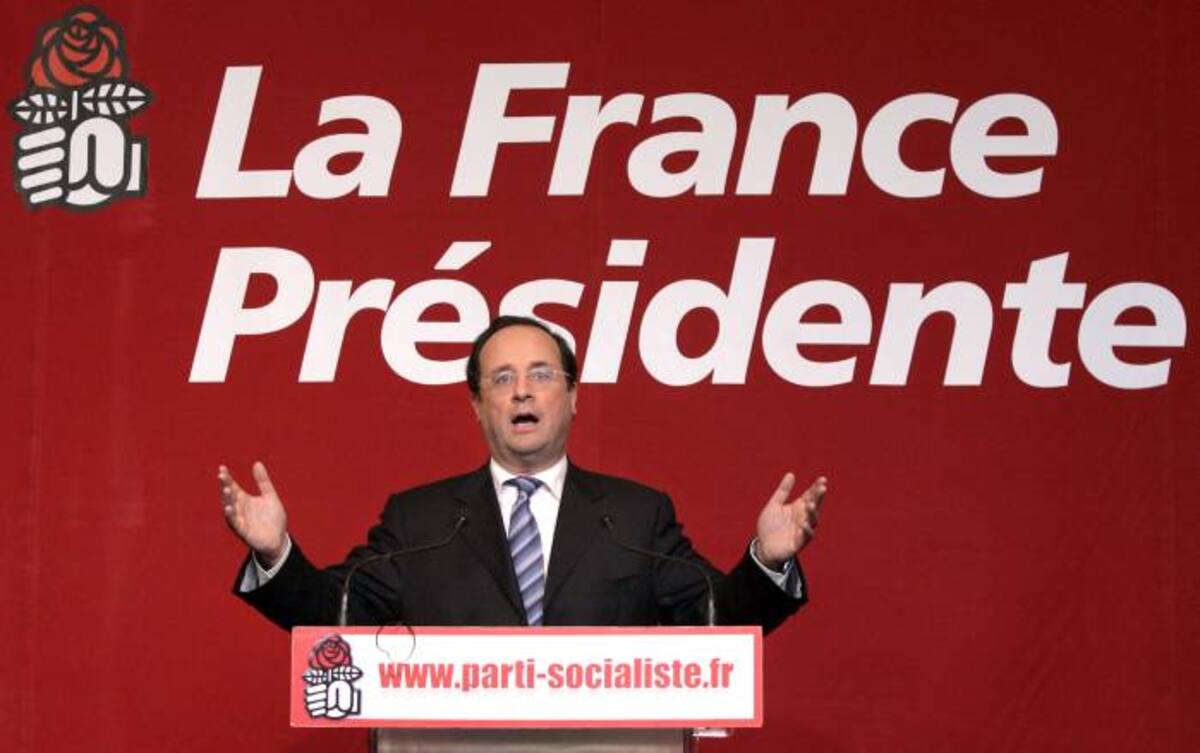 Francois Hollande, presidente electo de Francia. AFP FRANCOIS GUILLOT