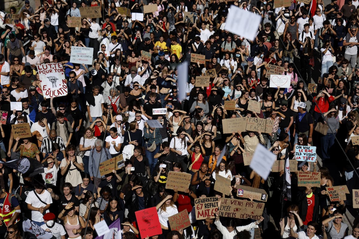 Francia denuncia hechos violentos y se prepara para posibles disturbios este sábado