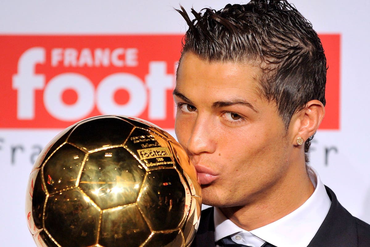 ¿En qué año? El mejor Balón de Oro de todos los tiempos fue el de Cristiano Ronaldo