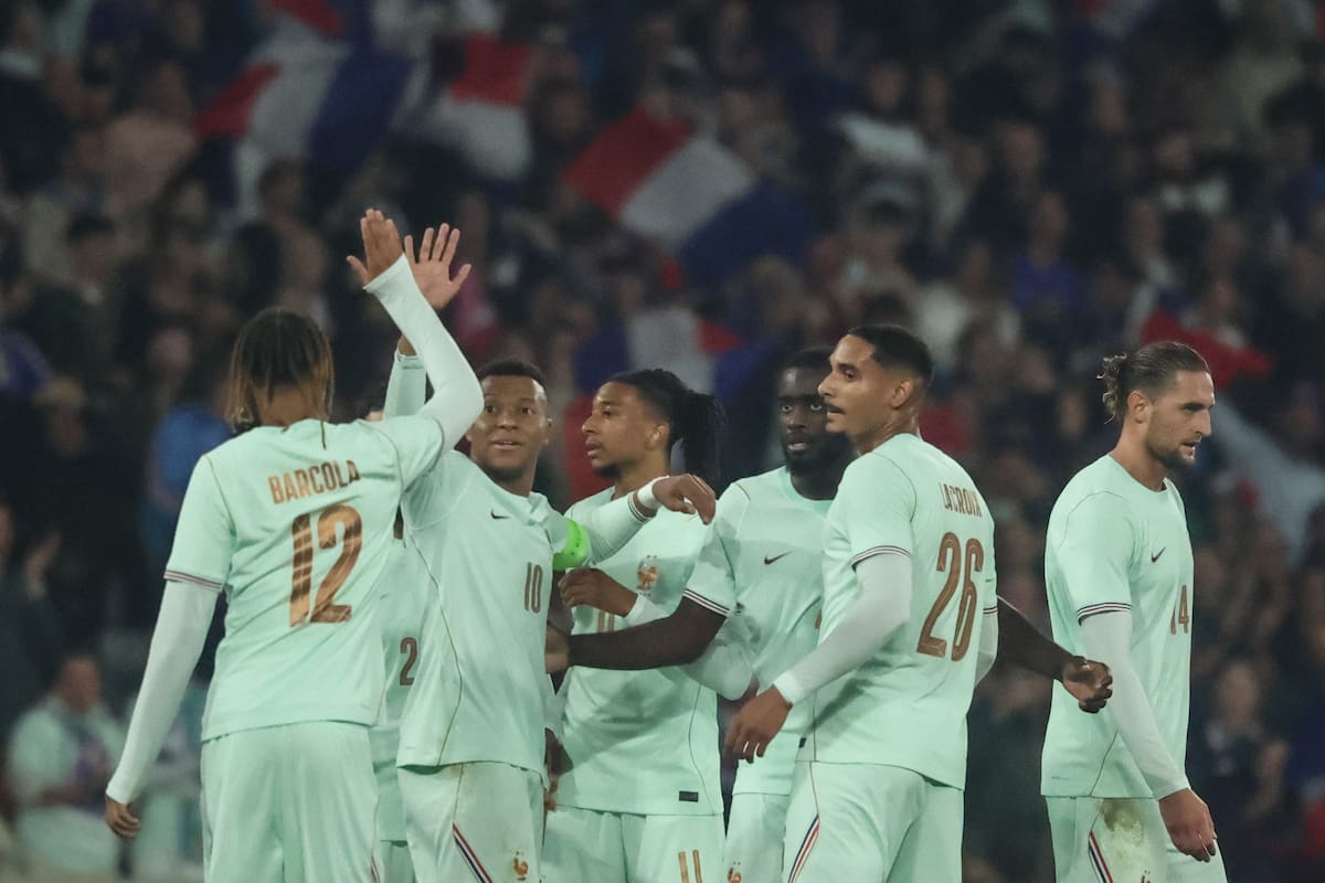 La Selección de Francia es otra de las candidatas para hacerse con el trofeo del Mundial. //Foto, EFE: MOHAMMED BADRA