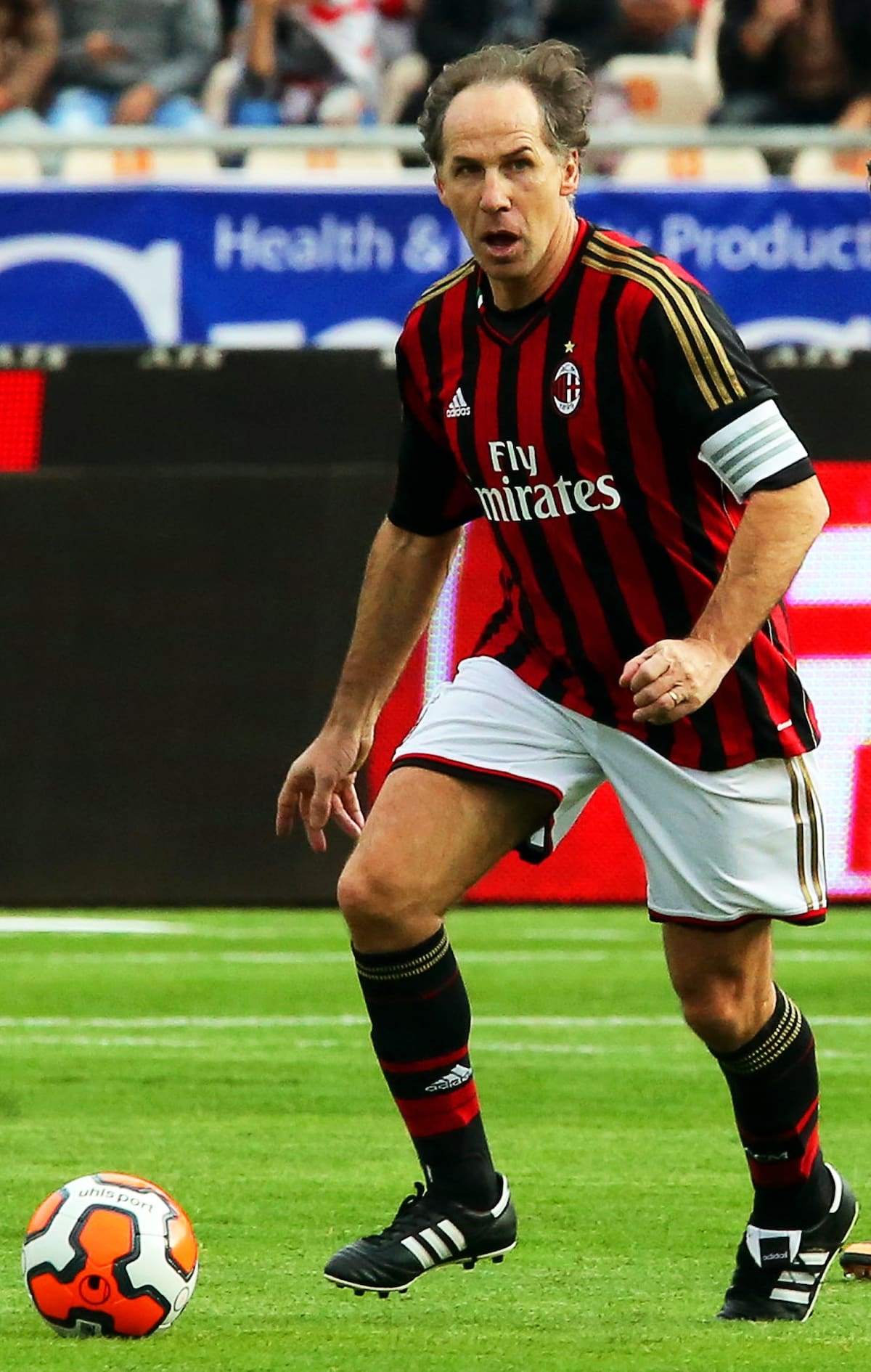El exfutbolista italiano Franco Baresi, del AC Milan. //Foto, EFE: ABEDIN TAHERKENAREH
