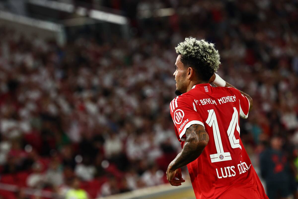 Video: la asistencia de lujo de Luis Díaz en la goleada del Bayern Múnich
