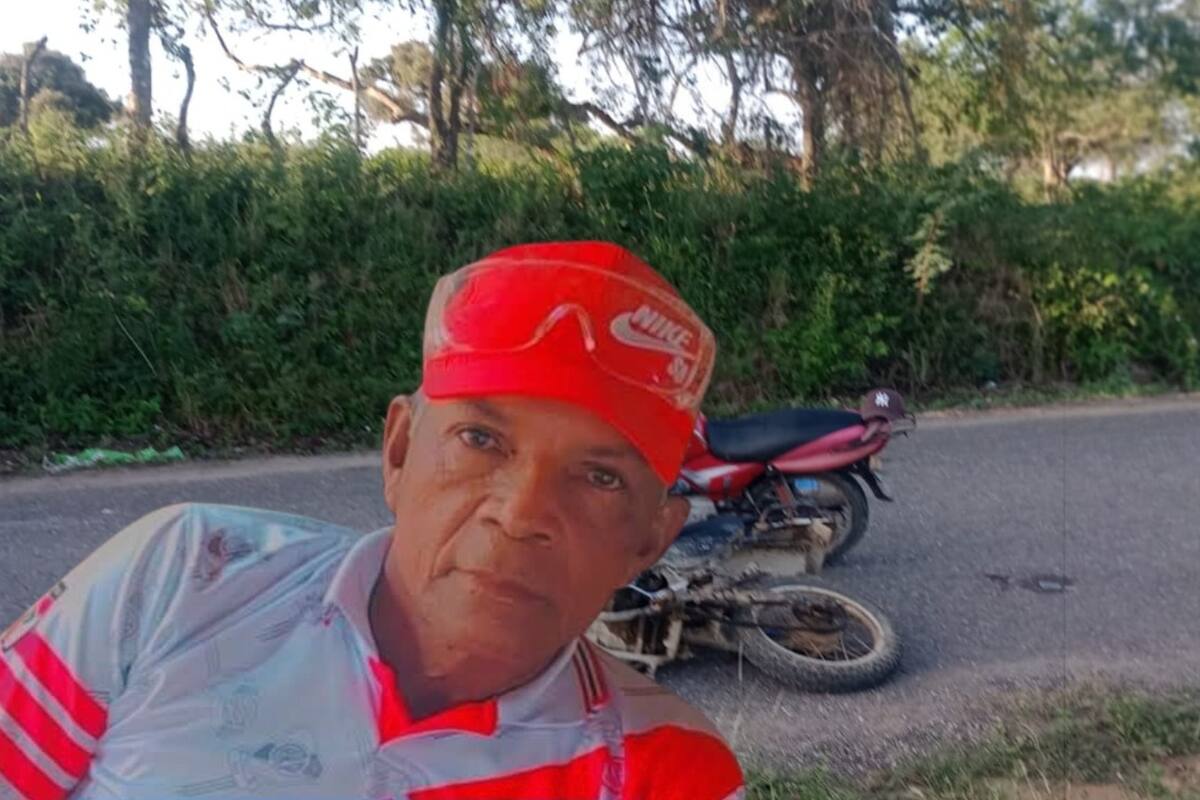 Dolor en San Estanislao: Fredy Cantillo murió en un fuerte choque de motos