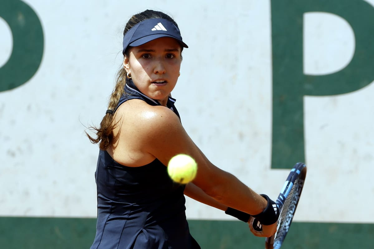 Roland Garros: la colombiana Camila Osorio perdió ante Anna Kalinskaya