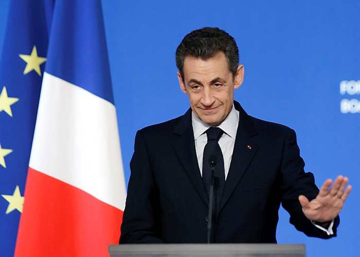 El presidente francés Nicolas Sarkozy. AFP REMY DE LA MAUVINIERE