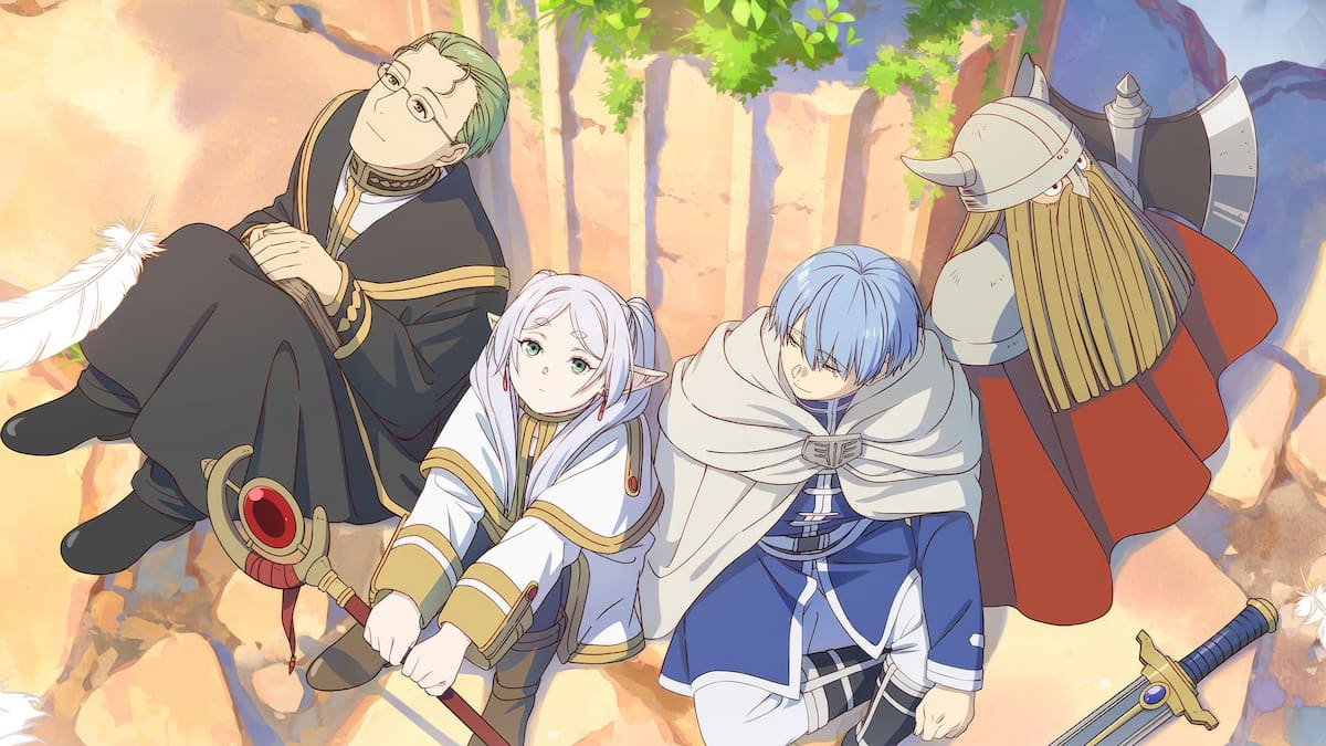 Heiter, Frieren, Himmel y Eisen fueron los aventureros que derrotaron al Rey Demonio. //Tomada de internet.