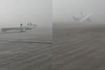 Video: vientos de hasta 130 km/h arrastran avionetas en aeropuerto de Forlí, Italia