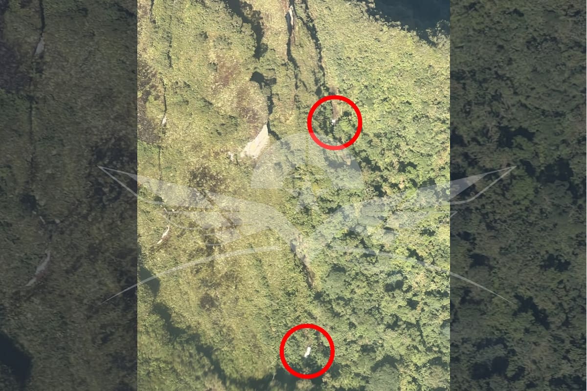 Fuerza Aérea habría encontrado restos de la avioneta desaparecida entre Chocó y Bogotá