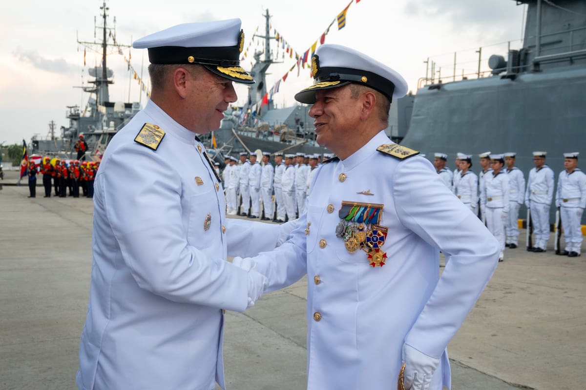 Asignan en Cartagena a nuevo comandante de la Fuerza Naval del Caribe
