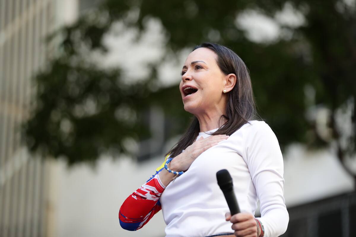 Esto dijo María Machado sobre las declaraciones de Trump sobre Venezuela