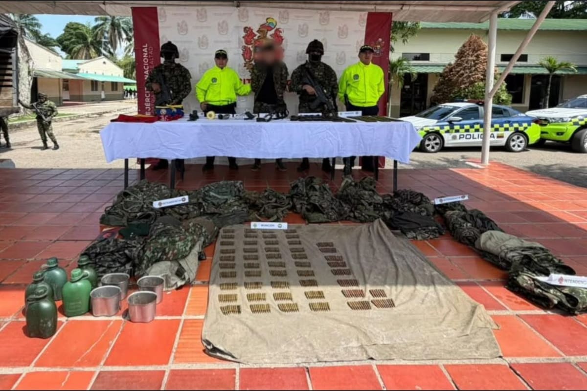 Video: Golpe a las disidencias de las Farc en Bolívar, 4 personas cayeron en operativo